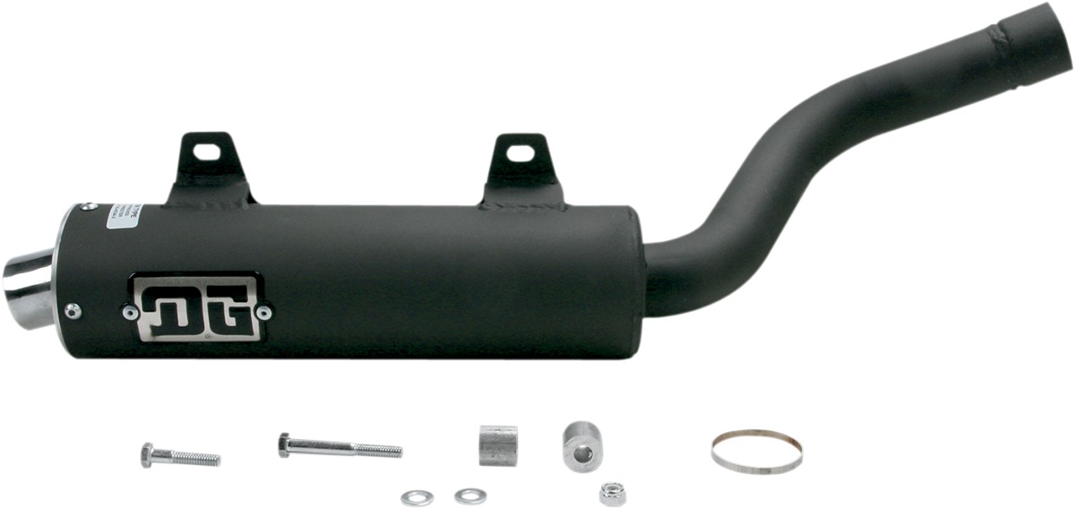 RCM II Slip On Exhaust w/SA - For 03-04 Polaris Predator 500 - Click Image to Close