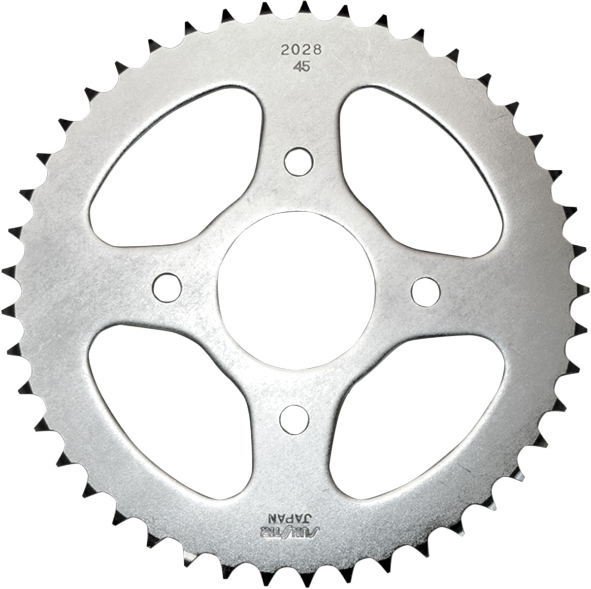 Rear Steel Sprocket 45T - For 80-86 Honda CT110 - Click Image to Close