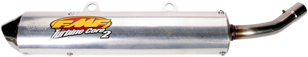 TurbineCore 2 Slip On Exhaust Silencer - For 96-00 Suzuki RM250 - Click Image to Close