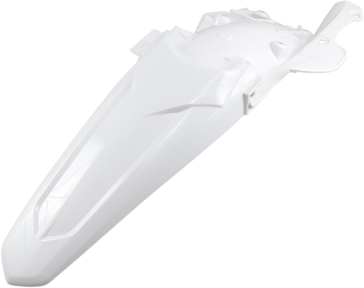 19-23 Yamaha YZ250F Powerflow Rear Fender White - Click Image to Close