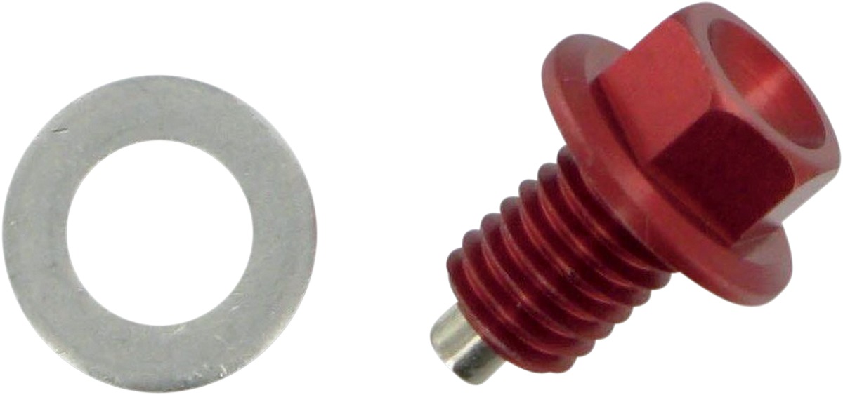 Magnetic Drain Plug w/ Washer - M10x1.5 x 17mm Long - Click Image to Close