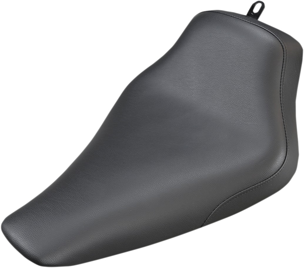 Renegade Smooth Solo Seat Black Low - For 12-17 HD FLS Slim - Click Image to Close