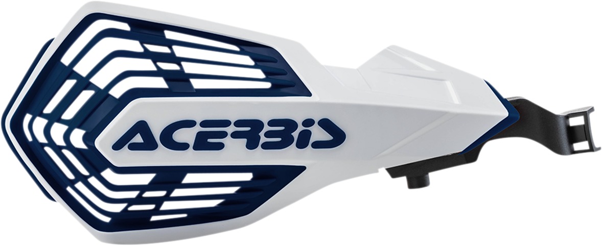 K-Future Handguards - White & Dark Blue - KTM/HUS Direct fixing to Brembo / Magura MC - Click Image to Close