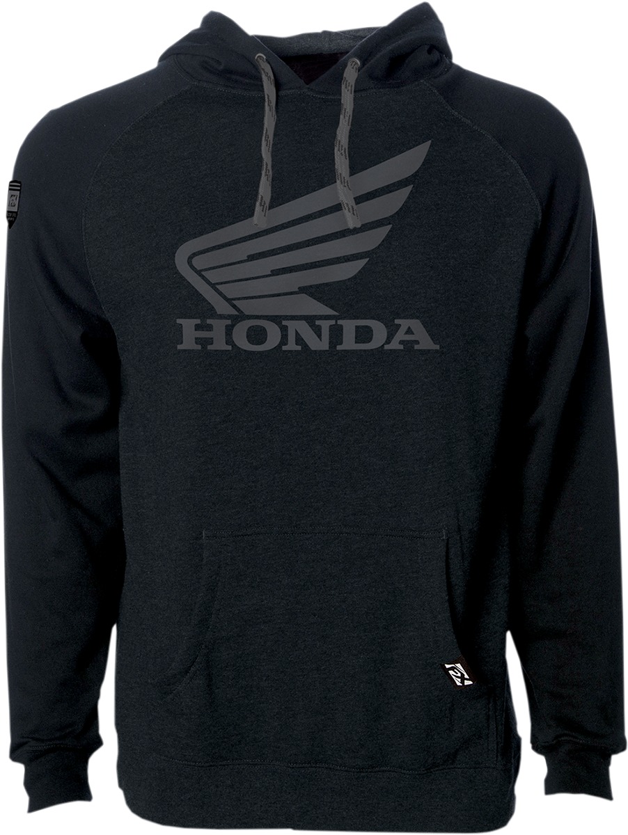 Men's Honda Shadow Hoody - Honda Shadow Hoody Blk Lg - Click Image to Close