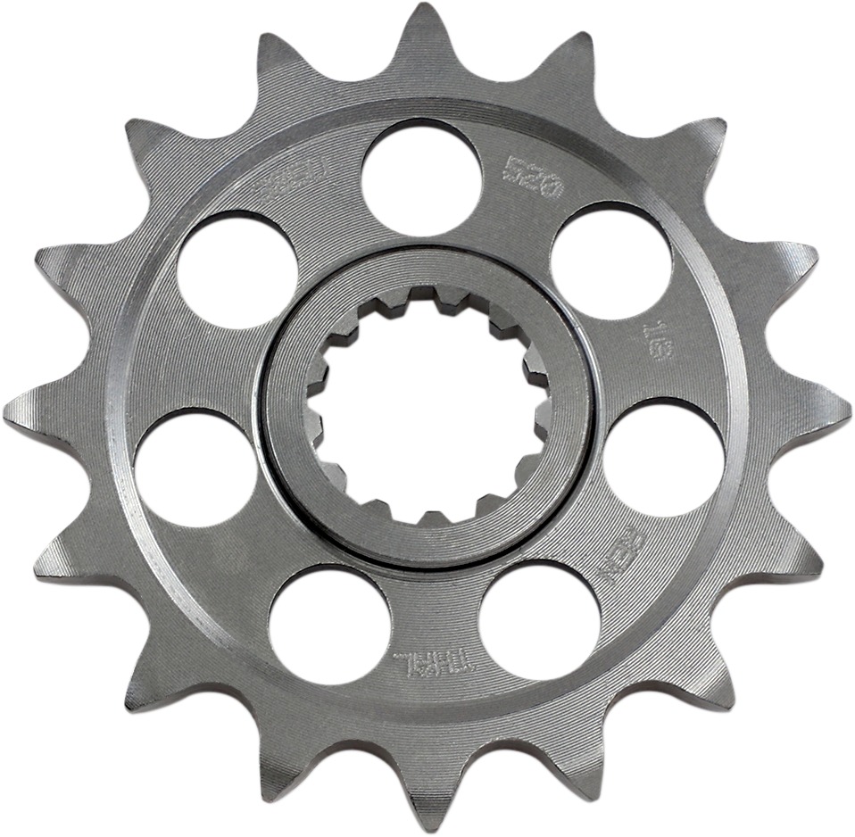 Front Sprocket - 520-16 Teeth - For 97-22 Suzuki GSX-R600/750/ Triumph 675 Daytona/Street Triple - Click Image to Close