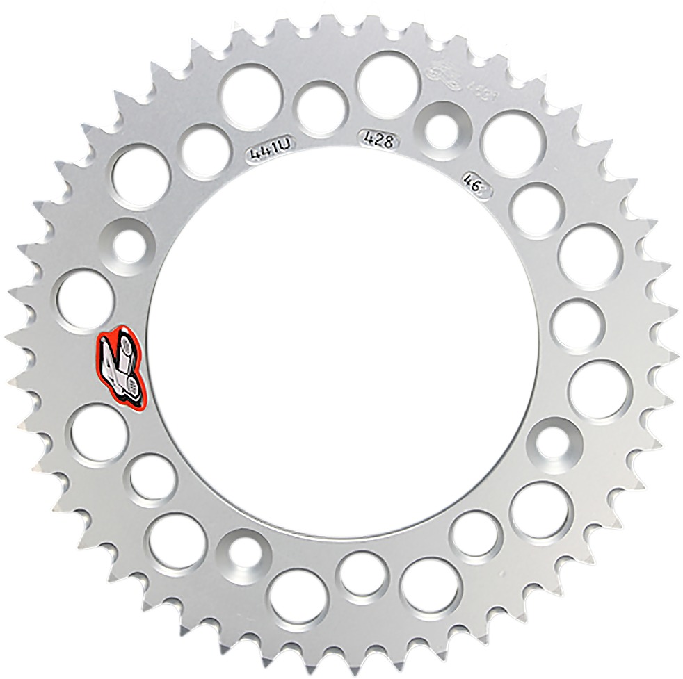 Rear Sprocket - Silver 428-46 Teeth - For 04-19 KTM 85SX/17-20 Husqvarna Tc85/2023 Gas Gas MC85 - Click Image to Close