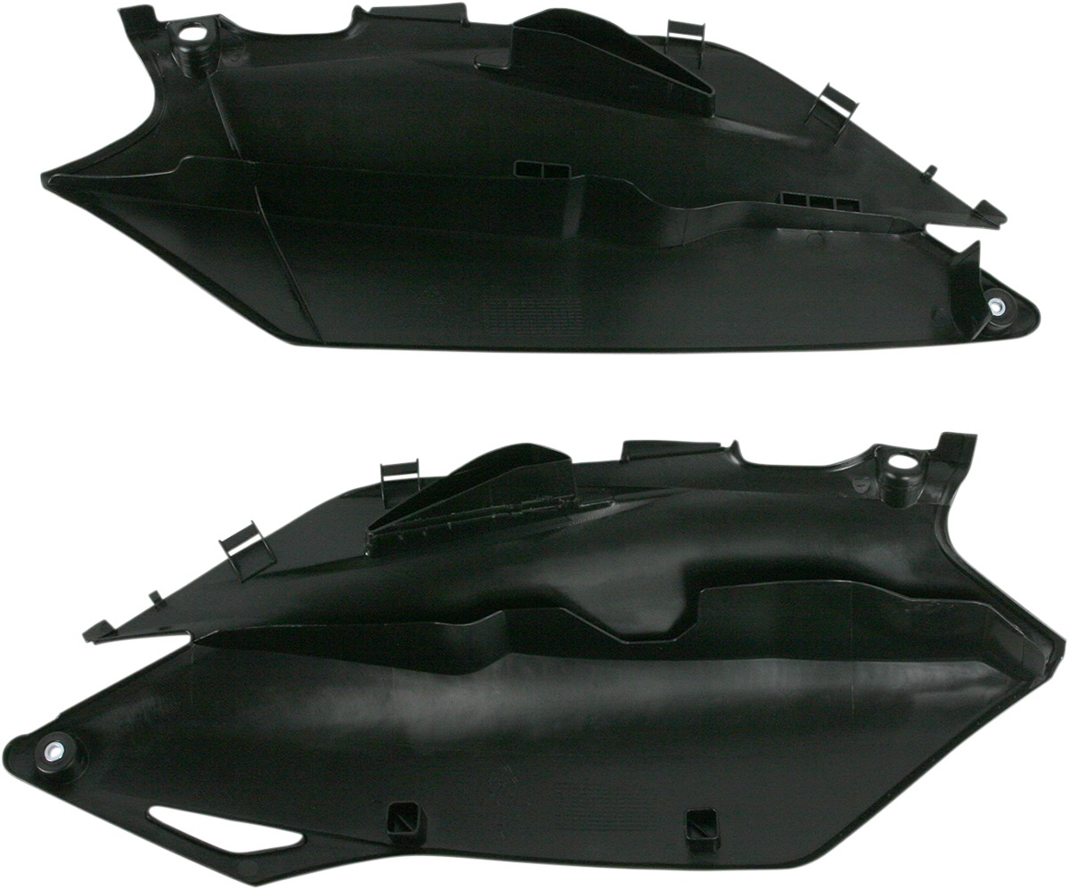 Side Panels - Black - For 09-12 Honda CRF450R 10-13 CRF250R - Click Image to Close