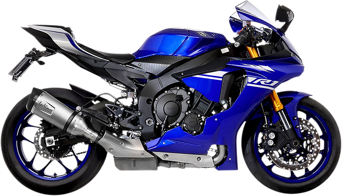 Factory S Titanium Slip On Exhaust - For 17-22 Yamaha R1 - Click Image to Close