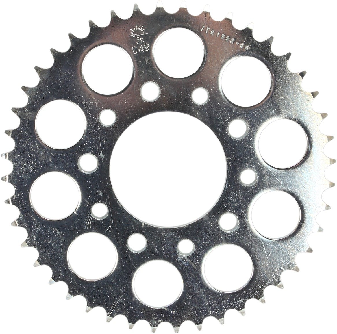 Steel Rear Sprocket - 44 Tooth 525 - For 85-07 Honda & 03-15 Triumph - Click Image to Close