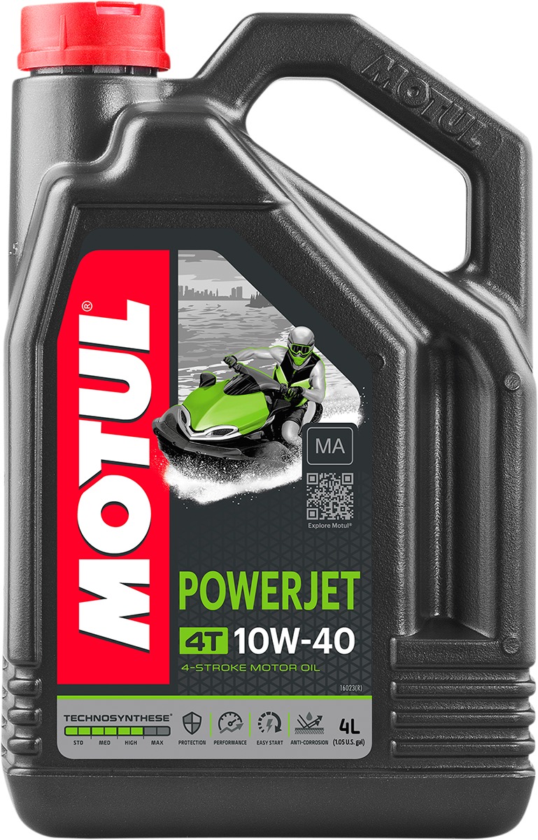 Powerjet 4T Synthetic Oil - Powerjet 4T 10W40 4X4L - Click Image to Close