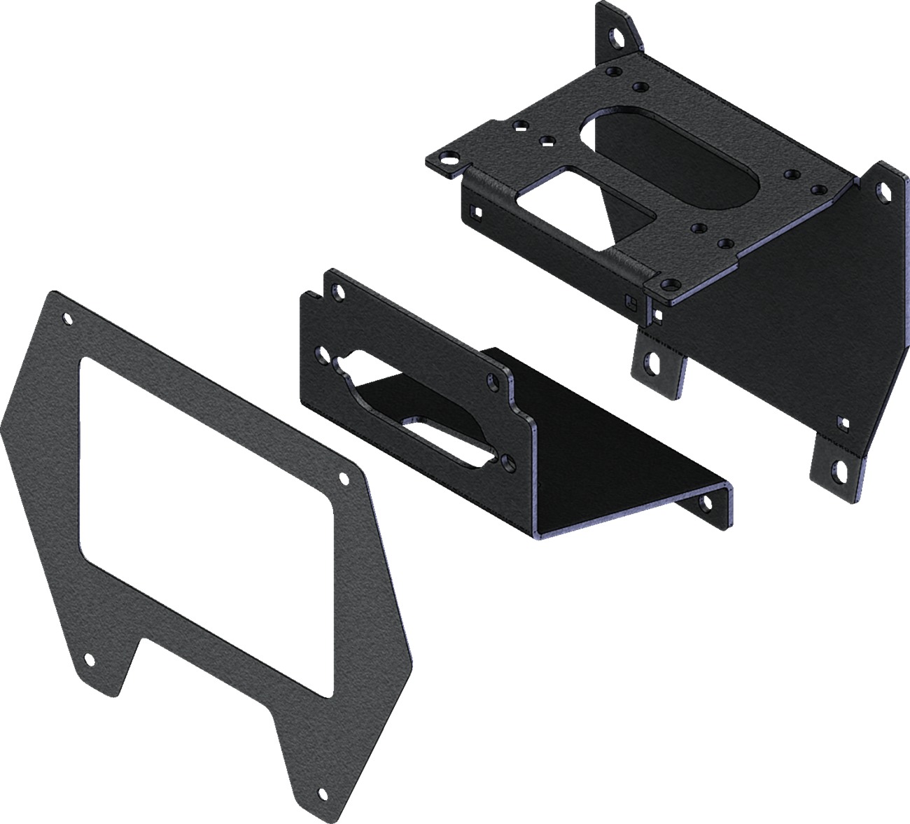 22-23 Polaris RZR PRO R/ 4/ 22-23 RZR Turbo R/4 Winch Mount - Click Image to Close