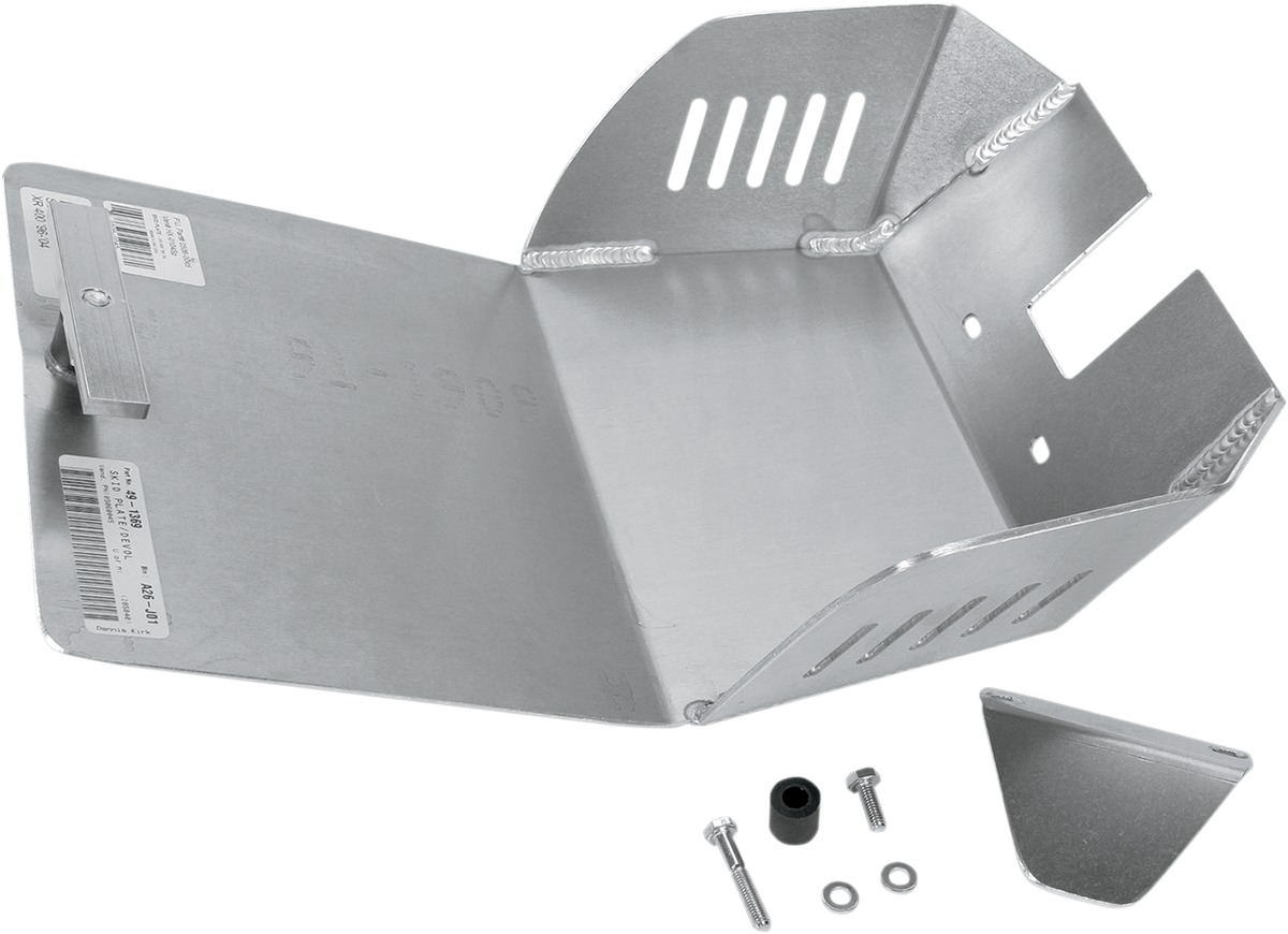 Aluminum Skid Plate - For 96-04 Honda XR400R - Click Image to Close