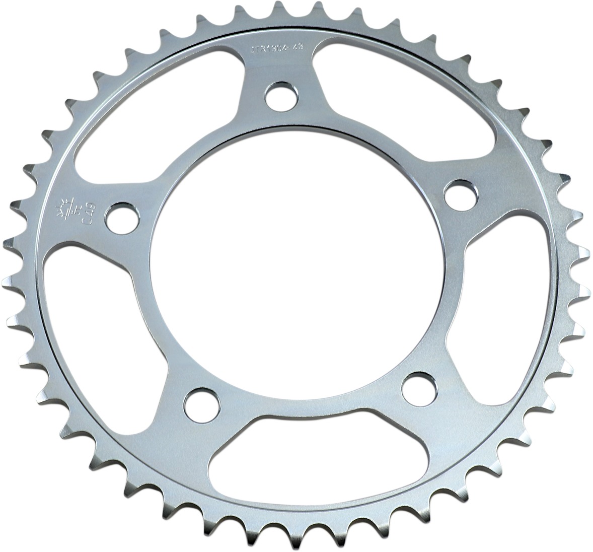 Steel Rear Sprocket - 43 Tooth 525 - For Honda CB, CBR, CBF, 750 Shadow - Click Image to Close