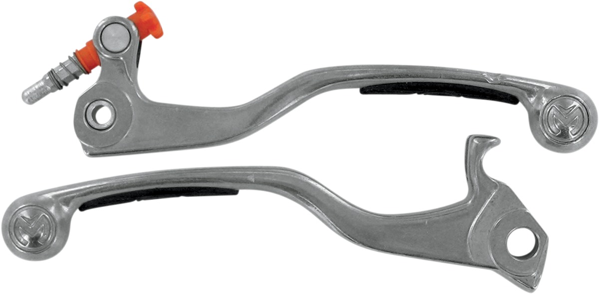 Natural & Black Competition Brake & Clutch Lever Set - For 03-04 KTM EXC SX - Click Image to Close