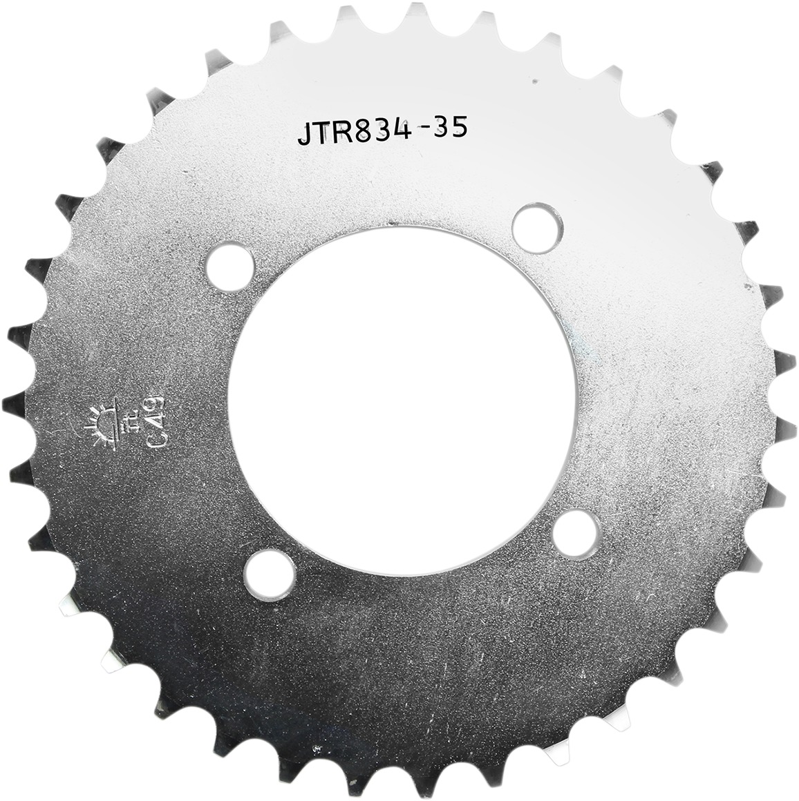 Steel Rear Sprocket - 35 Tooth 420 - For TTR110 TTR90 TTR50 PW80 RT100 - Click Image to Close