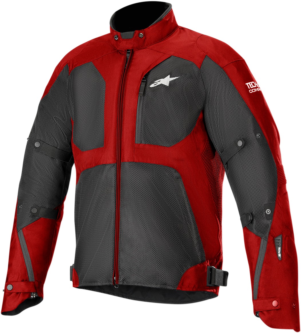 Tailwind Waterproof Air Motorcycle Jacket Black/Red US Medium - Click Image to Close