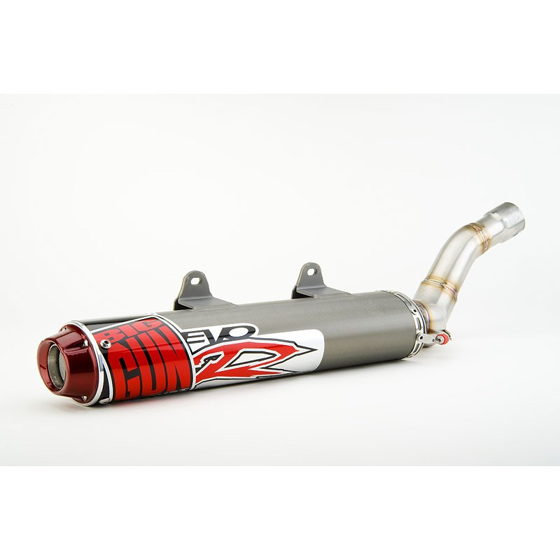 EVO R Slip On Exhaust w/ S/A - For 99-14 Honda TRX400EX/X - Click Image to Close