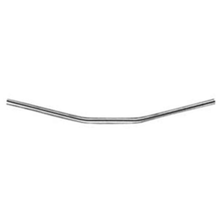 Drag Bar 28" Wide Motorcycle Handlebar - Chrome - Click Image to Close