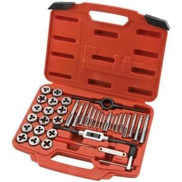 Tap And Die Wrench Set - 40 Piece Metric Set - Click Image to Close