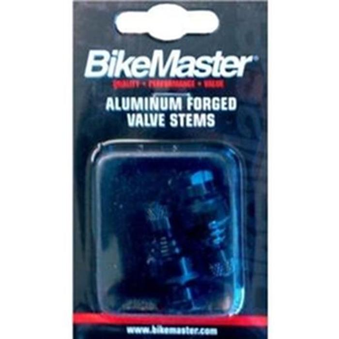 Aluminum Forged Valve Stems - European 8.3mm - Black - Click Image to Close