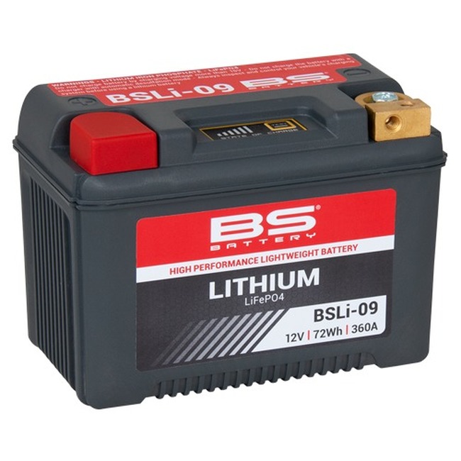 BSLI-09 Lithium Battery, 72Wh, 360 Amps - Replaces YTX20, YTX20A, YTX20H, & YTX20CH - Click Image to Close