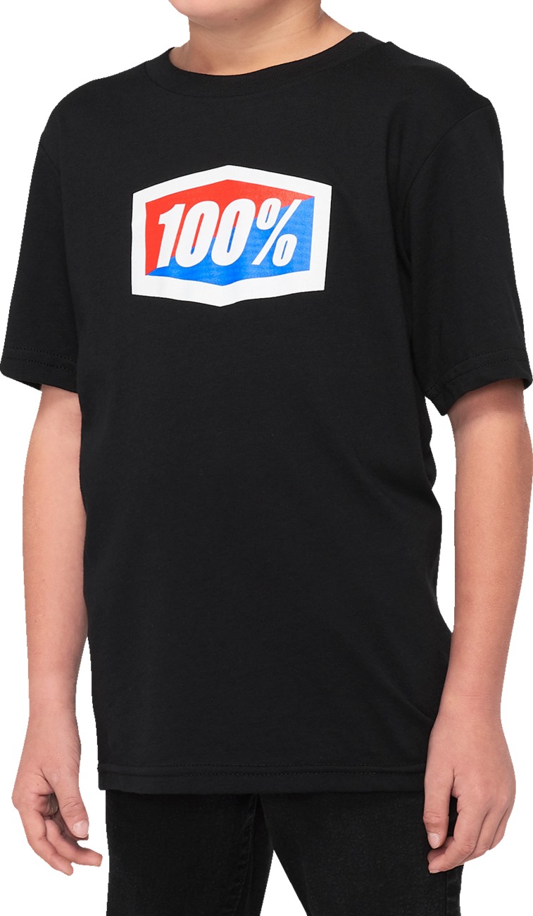 Youth Official Tee - Official Tee Blk Yxl - Click Image to Close