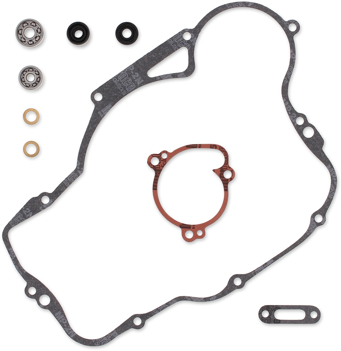 Water Pump Repair Kit - For 88-94 Kawasaki KDX250 KX250 - Click Image to Close