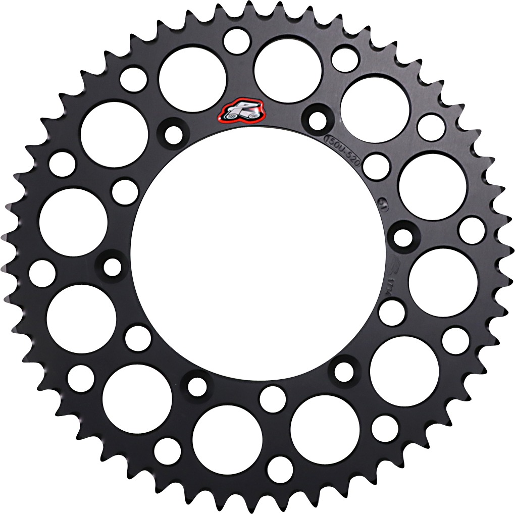 Rear Sprocket Grooved - Black 520-51 Teeth - For 15-22 Yamaha WR 250F/ YZ 250F/FX/ 2005 YZ450F - Click Image to Close