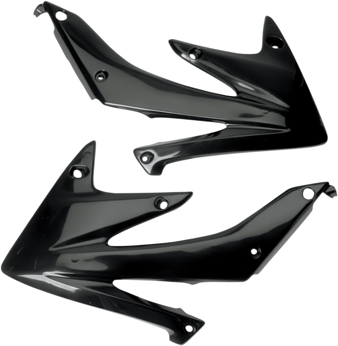 Radiator Shrouds for Honda - Rad Shr Blk Crf450 - Click Image to Close