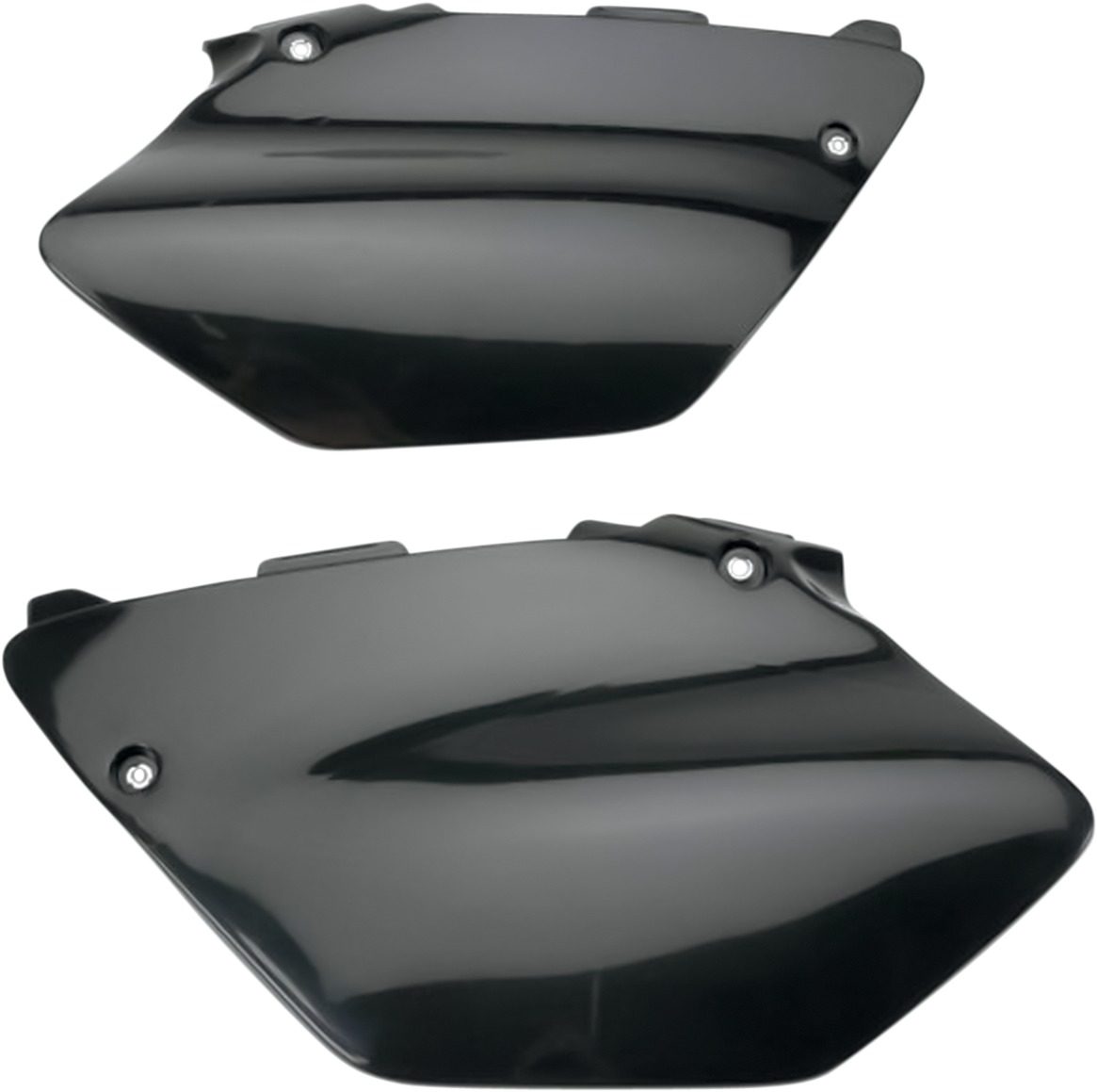 Side Number Plates for Yamaha - Sd Pnl Bk Yz1/2 02-07 - Click Image to Close