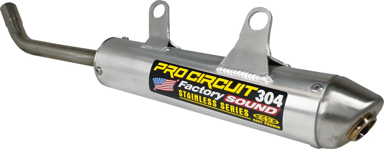 304 Slip On Exhaust Silencer - For 2023 TC125 & 125 SX - Click Image to Close