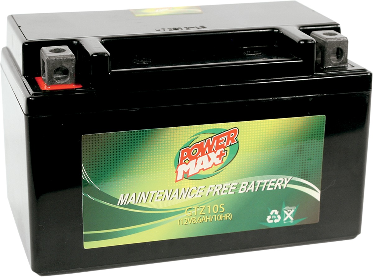 Factory Activated YTZ AGM Maintenance Free Battery 190CCA 12V 8.6Ah - Replaces YTZ10S - Click Image to Close