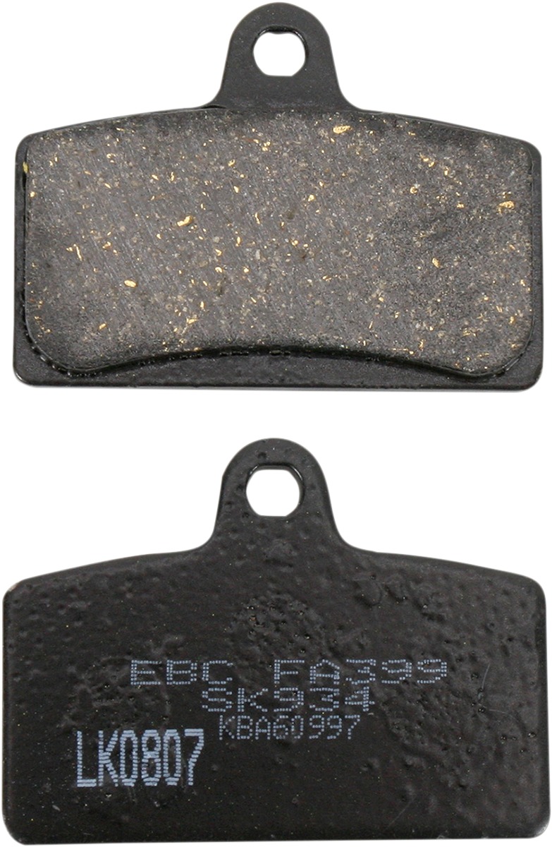 Organic Front Brake Pads For 05-06 Derbi GPR125 w/ Radial Calipers - Click Image to Close