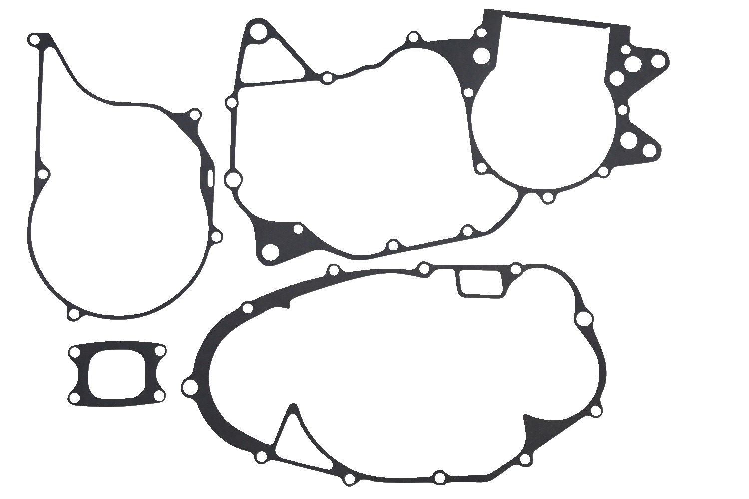 Lower Engine Gasket Kit - For 75-76 Honda CR250 - Click Image to Close