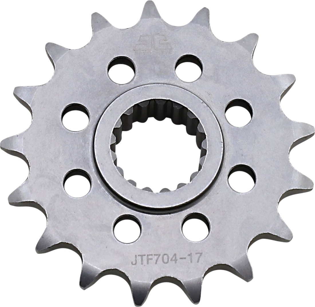 Front Steel Countershaft Sprocket - 17 Tooth 525 - Click Image to Close