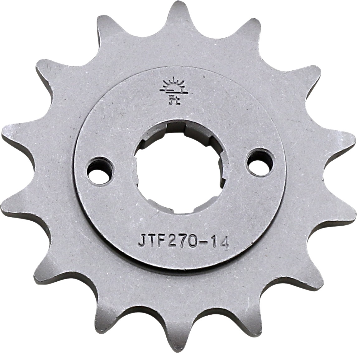 Front Steel Countershaft Sprocket - 14 Tooth 520 - Click Image to Close