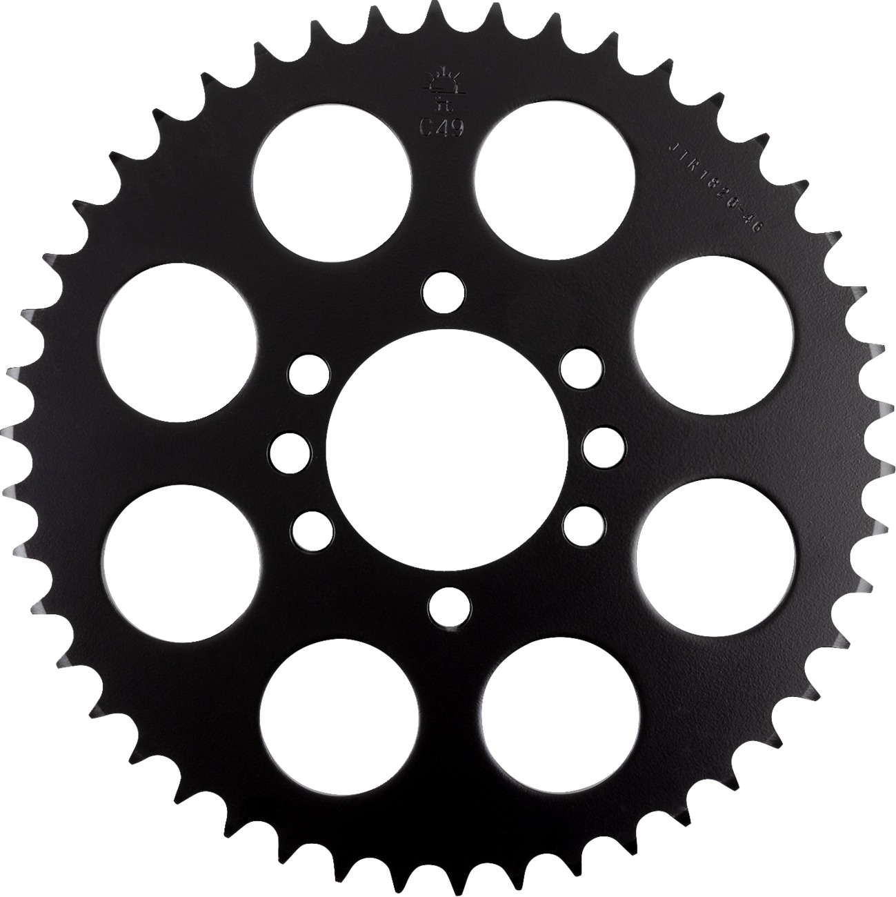 Steel Rear Sprocket - 44 Tooth 520 - For 2017 VanVan 200 & 82-85 GS300L - Click Image to Close