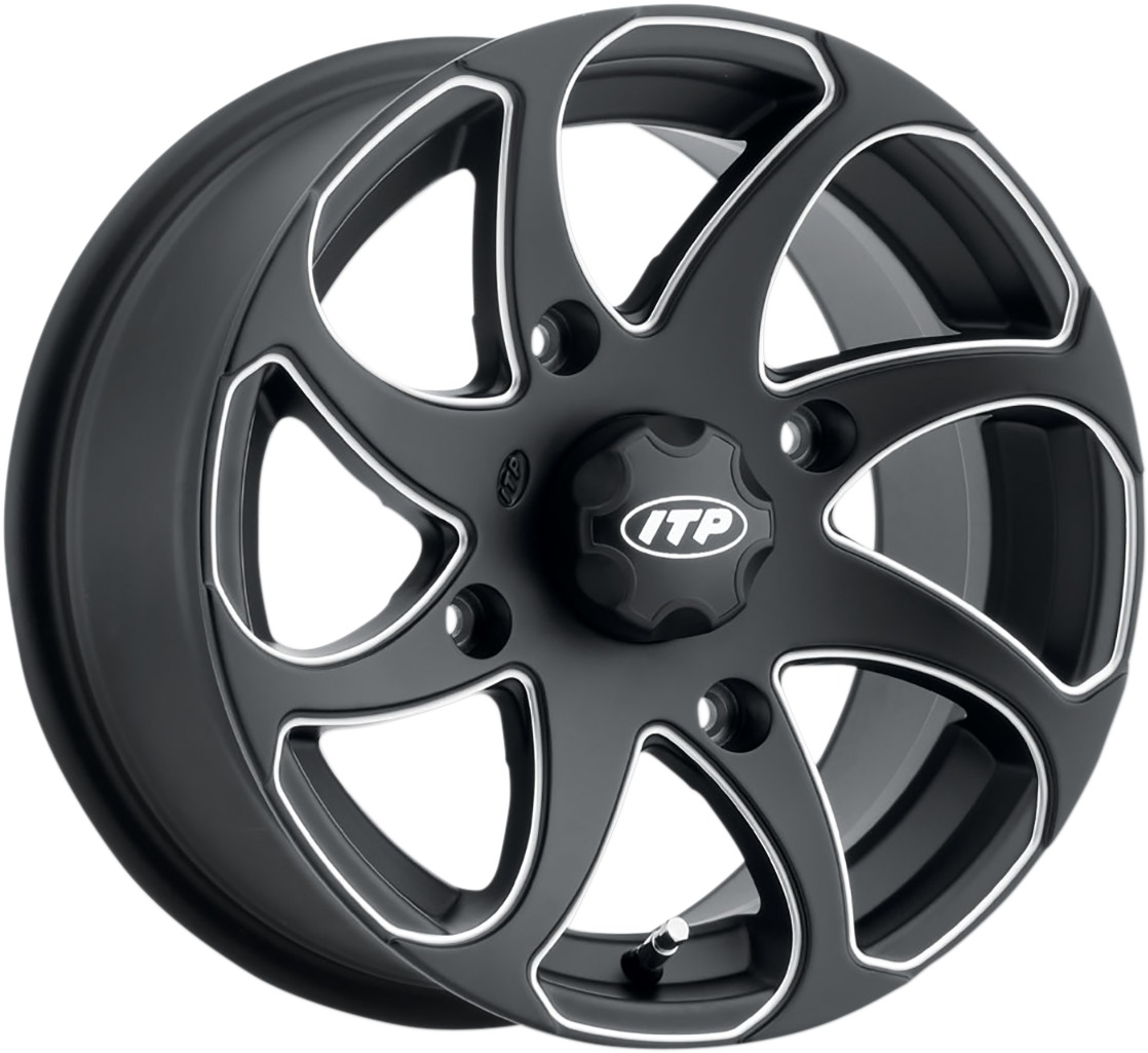 Twister Wheel Black Left 4/137 14X7 5+2 - Click Image to Close