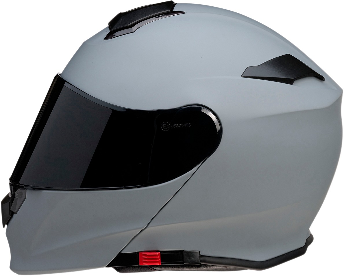 Solaris Solid Modular Street Helmet Gray Small - Click Image to Close