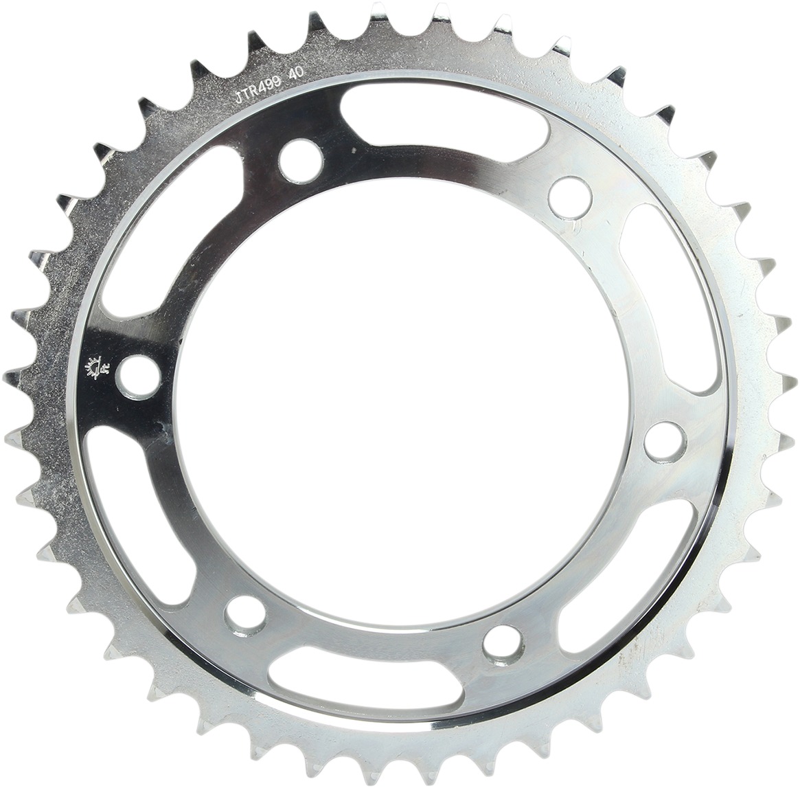 Steel Rear Sprocket - 40 Tooth 530 - For Hayabusa, 800 Vulcan, ZX6, ZZR - Click Image to Close