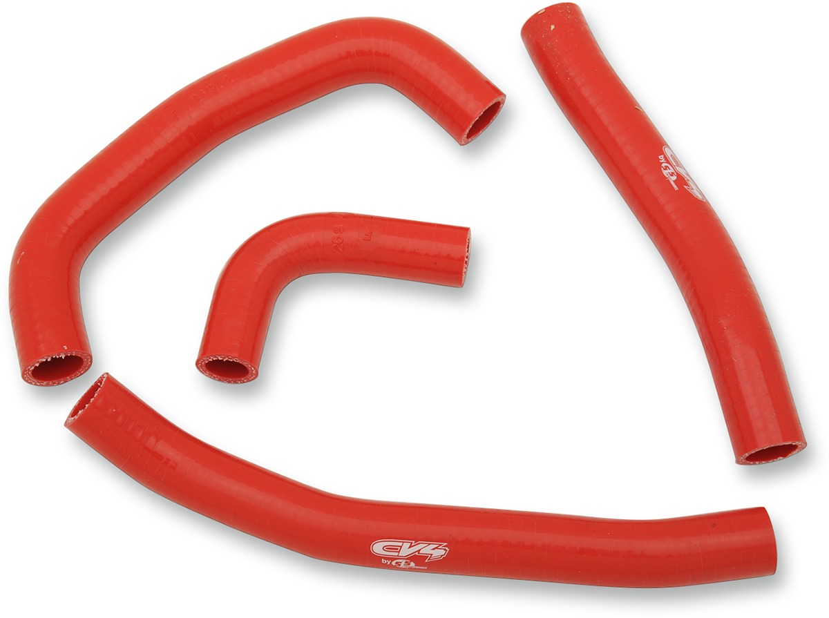 Radiator Hose Kit Red - For 17-20 Honda CRF450R - Click Image to Close