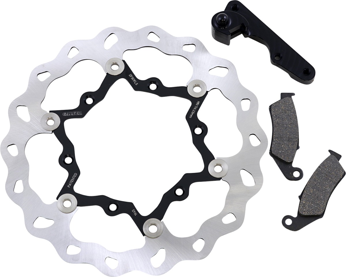 Oversize Wave Floating Brake Rotor Kit - Yamaha WR YZ - Click Image to Close