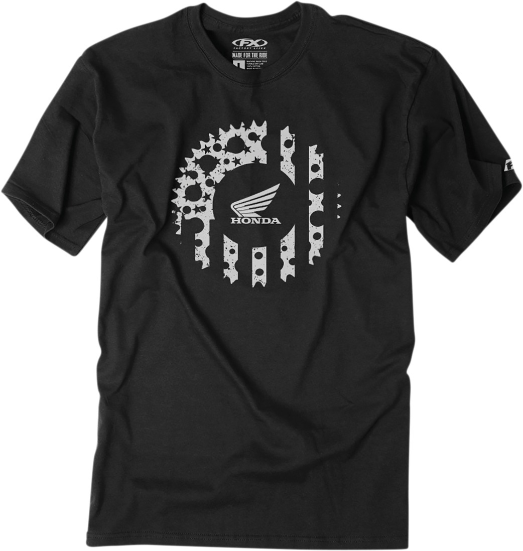 Men's Honda Sprocket Tee - Honda Sprocket Tee Blk Xl - Click Image to Close