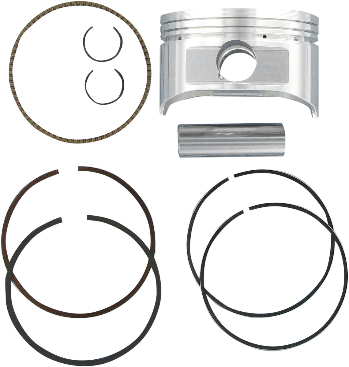 Pistons - 86.00mm 4606 Hon Piston, Wisco - Click Image to Close