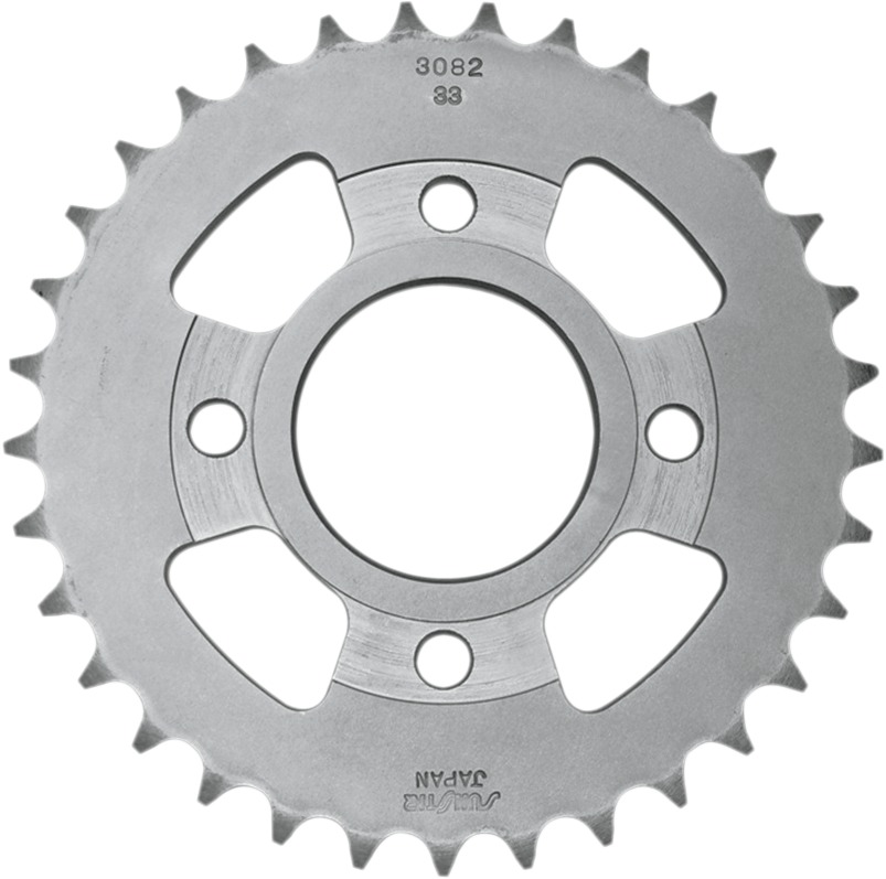 Rear Steel Sprocket 33T - For 82-08 Honda 01-11 Yamaha - Click Image to Close