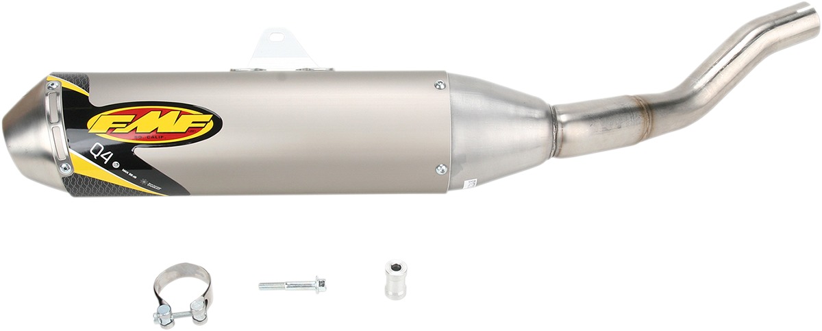 Q4 Slip On Exhaust - For 04-15 Yamaha YFZ450 - Click Image to Close