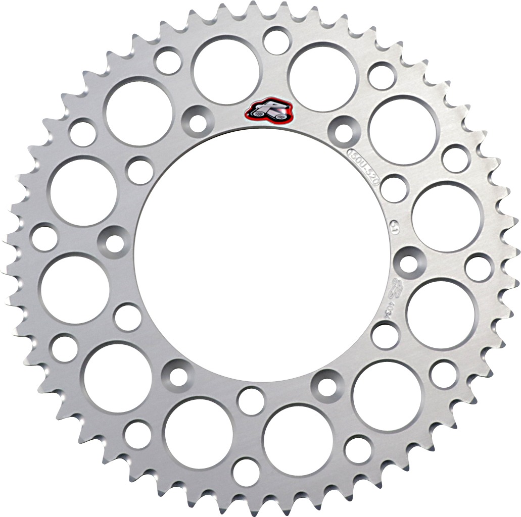 Grooved Rear Sprocket - Silver 51 Teeth 520 - Click Image to Close