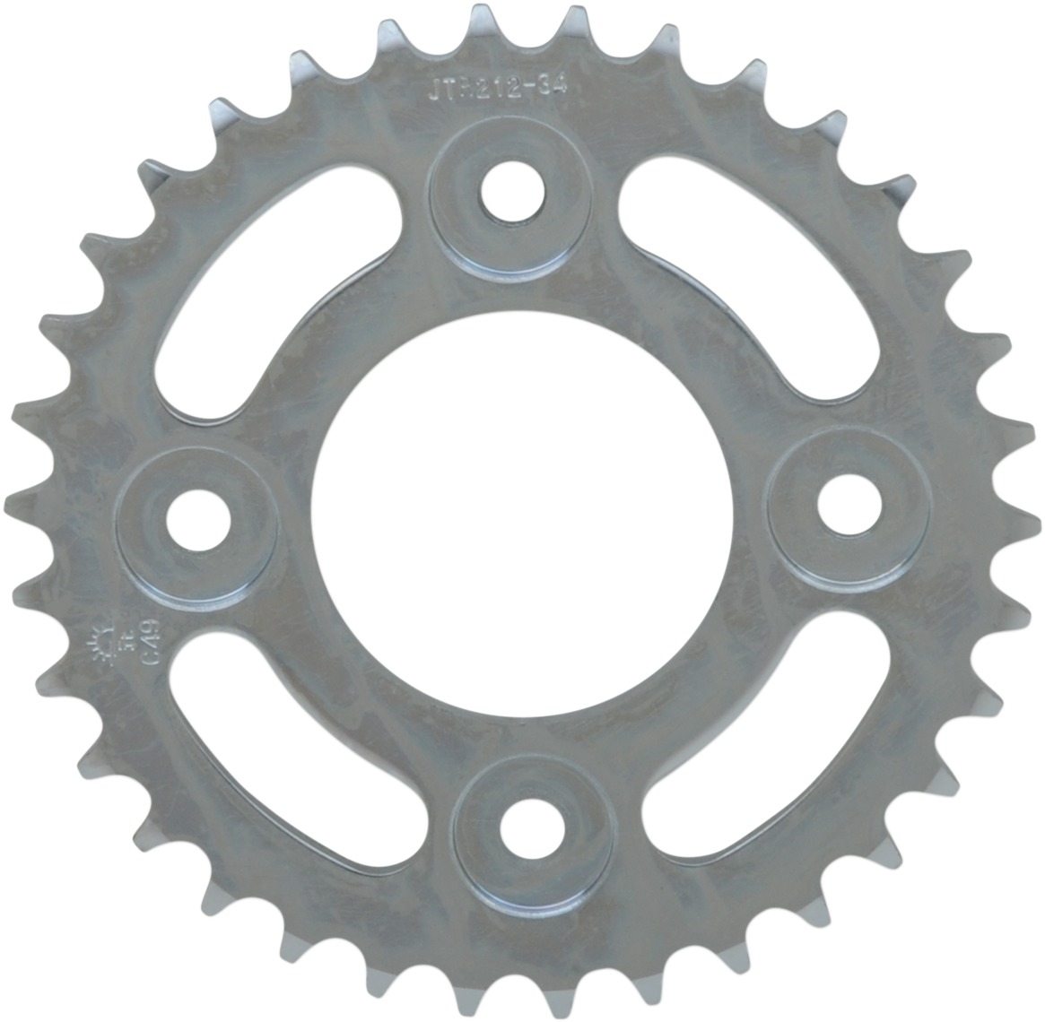 Steel Rear Sprocket - 34 Tooth 420 - For Honda Grom Monkey - Click Image to Close