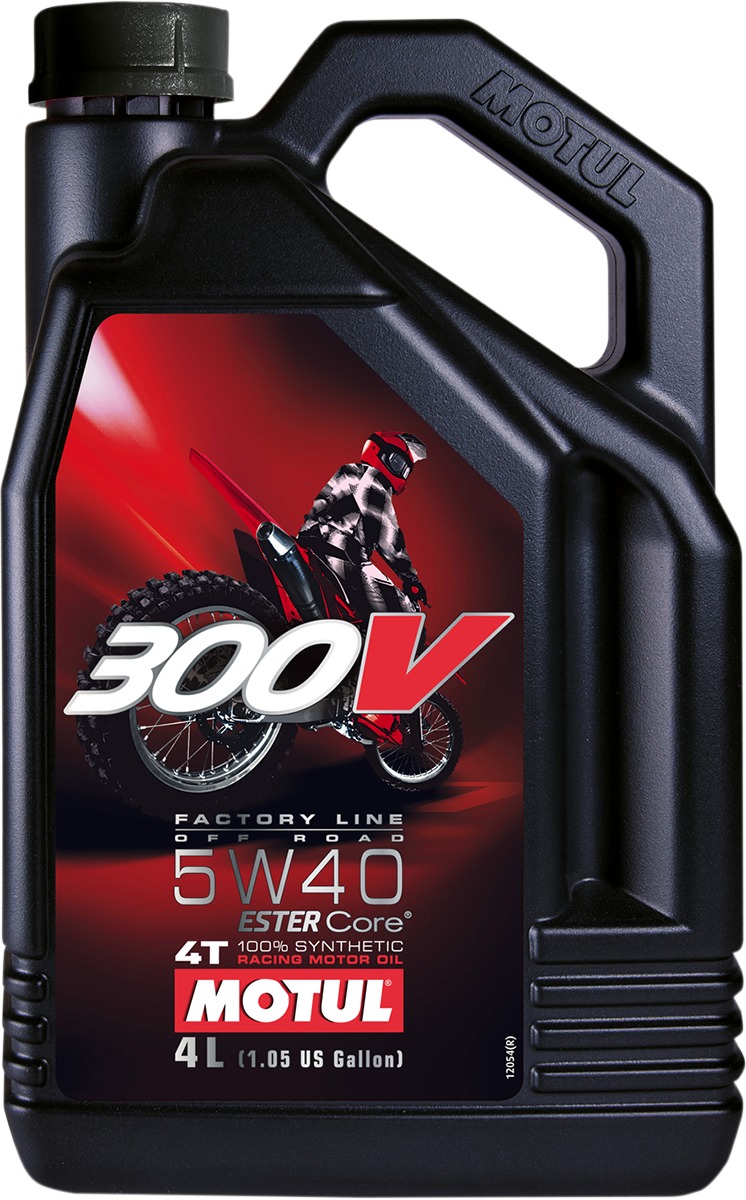 300V 4T Factory Line Offroad Synthetic Oil 5w40 - 4 Liter - Click Image to Close