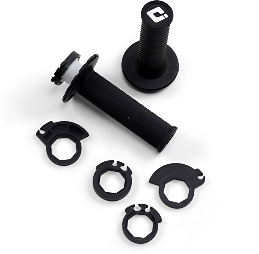 MX V2 Lock On MX Grips System - Diamond Knurled, Black - Click Image to Close